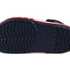 Crocs (PS) Corcband Bold Logo Minimalistic Casual Blau Rot Sandalen „Blau Rot“ 206022-4CC