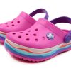 Crocs (PS) Crocband Wavy Band Small Crocs Casual Pink Purple Sandalen „Pink Purple“ 205697-6L0