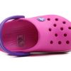 Crocs (PS) Crocband Wavy Band Small Crocs Casual Pink Purple Sandalen „Pink Purple“ 205697-6L0