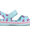 Crocs (PS) Große Crocs-Sandalen mit Aufdruck „Ice Blue“ 206262-4O9
