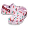 Crocs (PS) Klassische Clogs mit Fruchtdruck, stilvolle Sport-Sandalen in Rosa, 207150-6GD