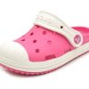 Crocs (PS) Kleine Crocs Outdoor Flache Ferse Sport Rosa Sandalen 202282-6MI