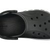 Crocs (PS) Kleine Crocs Outdoor Flacher Absatz Strandsport Schwarz Weiß Sandalen „Black White“ 205100-001