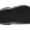 Crocs (PS) Kleine Crocs Outdoor Flacher Absatz Strandsport Schwarz Weiß Sandalen „Black White“ 205100-001