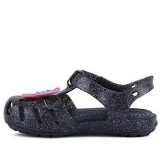 Crocs (PS) Leichte, verschleißfeste, gemütliche, blaue Sport-Sandalen, 204529-410