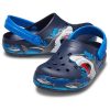 Crocs (PS) Lustiges Hai-Muster, Outdoor, flacher Absatz, Sport, tiefblau, Sandalen 207070-410