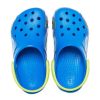 Crocs (PS) Lustiges Muster Flacher Absatz Sport Blau Sandalen 207074-4JL
