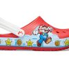 Crocs (PS) Nintendo x Classic Lights Clog „Fun Lab – Super Mario“ 206438-8C1
