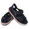 Crocs (PS) Velcro Flat Sports Tiefblaue Sandalen 14854-462