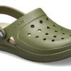 Crocs Reviva Beach Sandalen in Armeegrün 205852-3TQ
