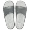 Crocs Reviva Cozy rutschfeste flache Sport-Hausschuhe Unisex Grau 205546-0DV