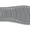 Crocs Reviva Cozy rutschfeste flache Sport-Hausschuhe Unisex Grau 205546-0DV
