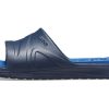 Crocs Reviva Flache Sandalen Blau 205546-4HI