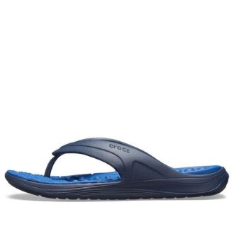 Crocs Reviva Flip-Flops Tiefblau 205545-4HI