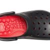 Crocs Reviva Strandsandalen Schwarz Rot 205852-0BU