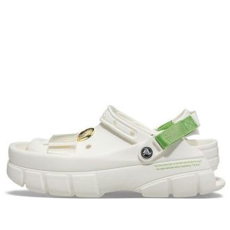 Crocs Sankuanz x Clog „Weiß Grün“ 206900-100