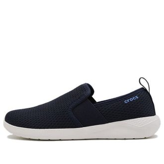 Crocs Schuhe Sport Freizeitschuhe „Dunkelblau Weiß“ 205679-462