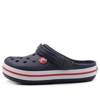 Crocs Schuhe Sportsandalen „Dunkelblau Rot“ 204537-485