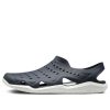 Crocs Schwarz-Weiß-Sandalen 203963-462
