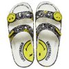 Crocs SmileyWorld x Classic Sandale „Schwarz Weiß“ 207207-94S