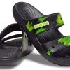 Crocs Soft Sole Schuh Schwarz Grün Unisex „Schwarz Grün“ 207283-0GU