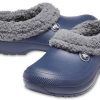 Crocs Stay Warm Cozy Verschleißfeste Sport-Sandalen Unisex Blau 204563-4HE