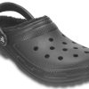 Crocs Stay Warm Verschleißfeste, gemütliche Sport-Sandalen, Unisex, Schwarz, 204563-060