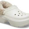 Crocs Stomp gefütterte Clogs „Weiß“ 208546-160
