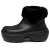 Crocs Stomp gefütterter Stiefel „Schwarz“ 208718-001