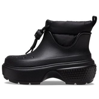 Crocs Stomp Puff Boot „Schwarz“ 209324-001