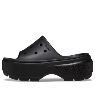 Crocs Stomp Slides „Schwarz“ 209346-001