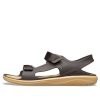Crocs Swiftwater Light Cozy Sports Kaffeesandalen 206526-2I1