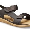 Crocs Swiftwater Light Cozy Sports Kaffeesandalen 206526-2I1