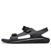 Crocs Swiftwater Light Cozy Sports Schwarze Sandalen 206526-060