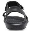 Crocs Swiftwater Light Cozy Sports Schwarze Sandalen 206526-060