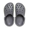 Crocs (TD) Crocs Bayaband Clogs „Grau Weiß“ 207018-OGX