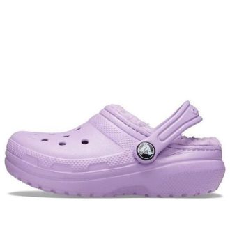 Crocs (TD) Crocs Classic Gefütterte Clogs „Lila“ 207009-5PR