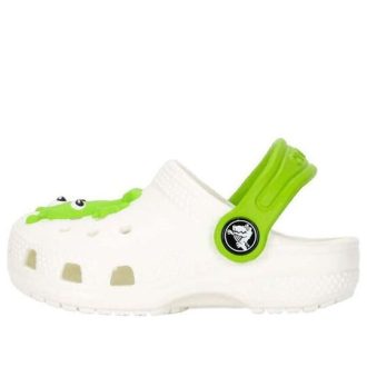 Crocs (TD) Crocs Classic Glow Alien Clog „Weiß Grün“ 208653-90H