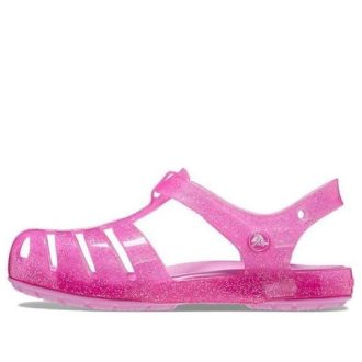 Crocs (TD) Crocs Isabella Glitzer Sandalen „Pink“ 208444-6UB