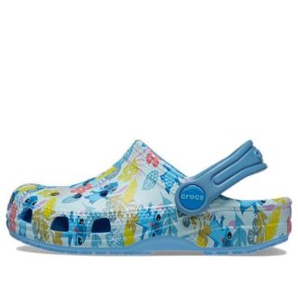 Crocs (TD) Crocs x Disney Klassischer Clog „Stitch Hawaiian Print“ 209471-4TB