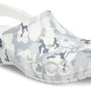 Crocs Unisex Bayaband Sandalen – White Camo „Gray White“ 206230-1D3