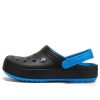 Crocs Verschleißfeste, leichte, gemütliche Sport-Sandalen für Unisex, Schwarz/Blau, „Black Blue“, 205237-49S
