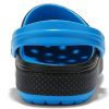 Crocs Verschleißfeste, leichte, gemütliche Sport-Sandalen für Unisex, Schwarz/Blau, „Black Blue“, 205237-49S