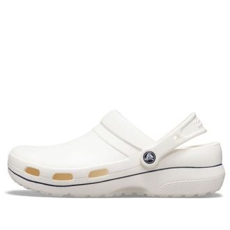 Crocs Verschleißfeste, rutschfeste Sport-Unisex-Sandalen in Weiß und Schwarz „White Black“ 205883-126