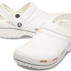 Crocs Verschleißfeste, rutschfeste Sport-Unisex-Sandalen in Weiß und Schwarz „White Black“ 205883-126