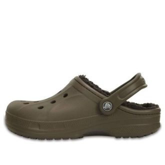 Crocs Wintergefütterte Clogs „Walnut Espresso“ 203766-23J