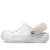 Crocs (WMNS) Baya Lined Fuzz Strap Marbled Clog „White Multi“ 209241