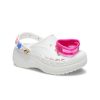 Crocs (WMNS) Baya Midsummer Plateau Clogs „Weiß Pink“ 210091-1LI