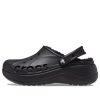 Crocs (WMNS) Baya Plateau-Clog-Sandalen mit Futter „Schwarz“ 208708-001