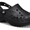 Crocs (WMNS) Baya Plateau-Clogs „Schwarz“ 208186-001